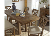 Moriville Grayish Brown Counter Height Dining Extension Table - DMV FurnitureCounter Height Table
