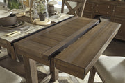 Moriville Grayish Brown Counter Height Set - DMV FurnitureCounter Height Set