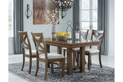 Moriville Grayish Brown Dining Extension Table - DMV FurnitureDining Table