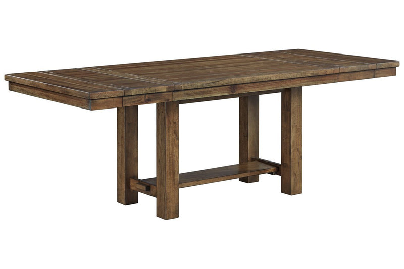 Moriville Grayish Brown Dining Extension Table - DMV FurnitureDining Table