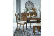 Moriville Grayish Brown Dining Extension Table - DMV FurnitureDining Table