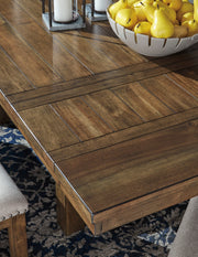 Moriville Grayish Brown Extendable Dining Set - DMV FurnitureDining Room Set