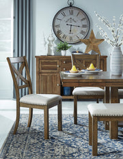 Moriville Grayish Brown Extendable Dining Set - DMV FurnitureDining Room Set