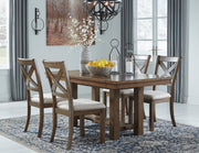 Moriville Grayish Brown Extendable Dining Set - DMV FurnitureDining Room Set