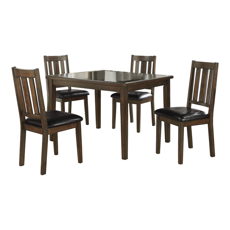 Mosely Brown Cherry 5 - Piece Dining Set - DMV FurnitureDining Room Set