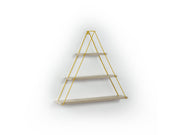 Moset Triangle Shelf in Oak-Yellow - 760-MOS-MT191004