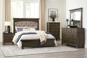 Motsinger Brown Upholstered Panel Bedroom Set - DMV FurnitureBedroom Set