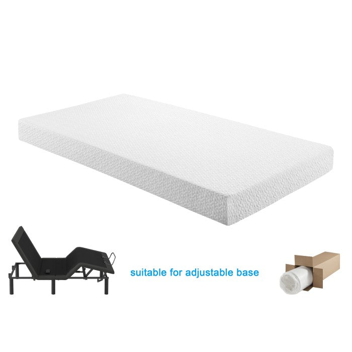 MT-G10F 10" Full Gel-Infused Memory Foam Mattress - MT-G10F