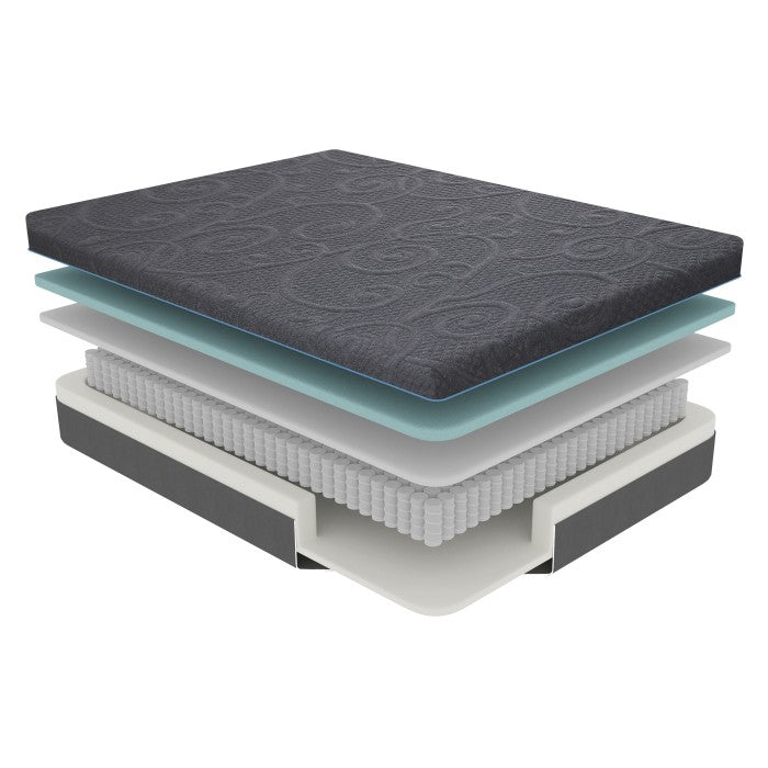 MT-H08T 8" Twin Gel-Infused Memory Foam Hybrid Mattress - MT-H08T