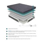 MT-H11T 11" Twin Gel-Infused Memory Foam Hybrid Mattress - MT-H11T