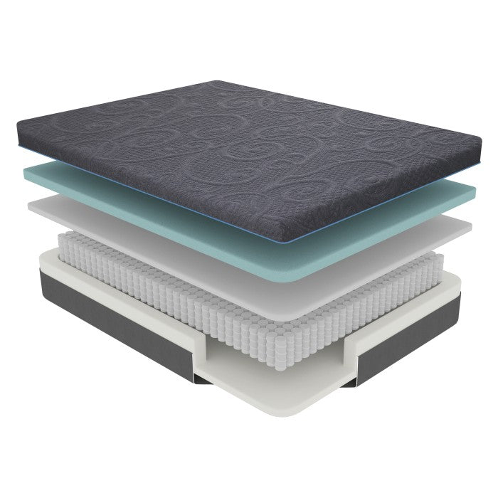 MT-H11T 11" Twin Gel-Infused Memory Foam Hybrid Mattress - MT-H11T