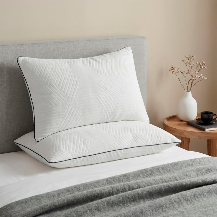 MT-SUNPK King Size Shredded Memory Foam Pillow (2pc/Box), Set of 2 - MT-SUNPK