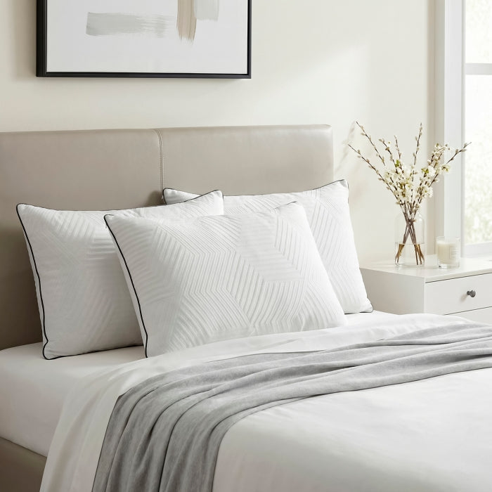 MT-SUNPQ Queen Size Shredded Memory Foam Pillow (2pc/Box), Set of 2 - MT-SUNPQ