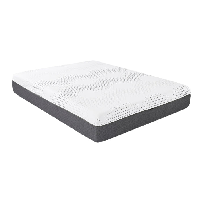MT-UNH12CK 12" California King Green Tea Gel-Infused Memory Foam Hybrid Mattress - MT-UNH12CK