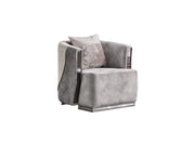Munich Chair Grey in Grey - 101-MUN-TRK375-B