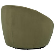 Myernick Velvet Upholstered Swivel Accent Chair Olive - 903229