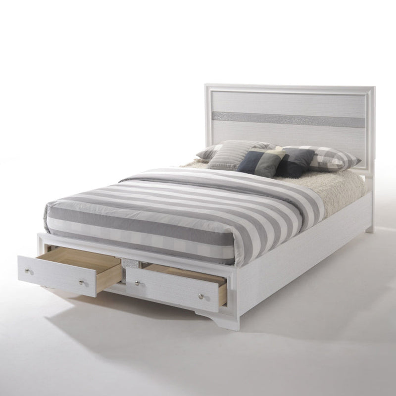 Naima EK Bed W/Storage - 25767EK