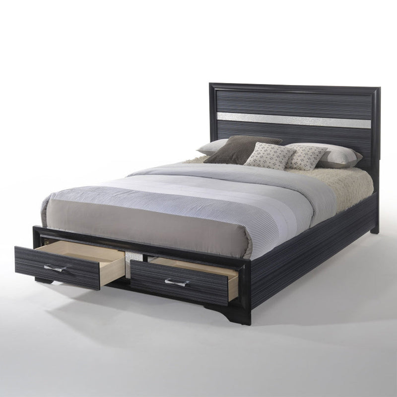Naima EK Bed W/Storage - 25897EK