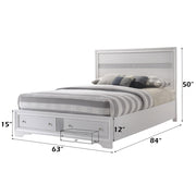 Naima Queen Bed W/Storage - 25770Q