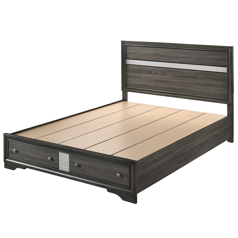 Naima Queen Bed W/Storage - 25970Q