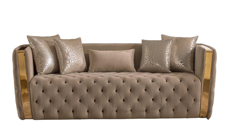Naomi Sofa Taupe - C - Naomi Sofa Taupe - C