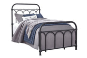 Nashburg Black Twin Metal Bed - DMV FurnitureTwin Bed