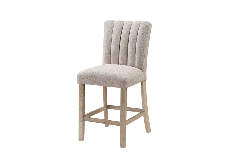 D04bt Lava/Natural+ 4 D8685 Bar Stool Beige - D04BT-LAVA/NAT-D8685BS