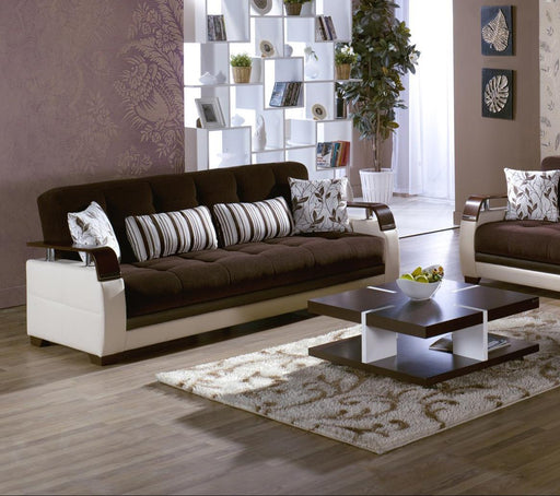 Natural 3 Seat Sleeper (Colins Brown) 1 Piece - DMV FurnitureSleeper Sofa