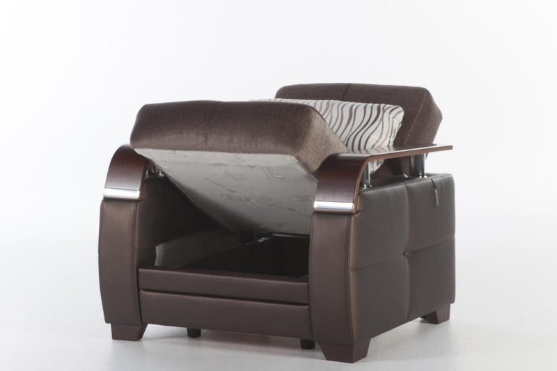 Natural 3 Seat Sleeper (Prestige Brown) 1 Piece - DMV FurnitureSleeper Sofa