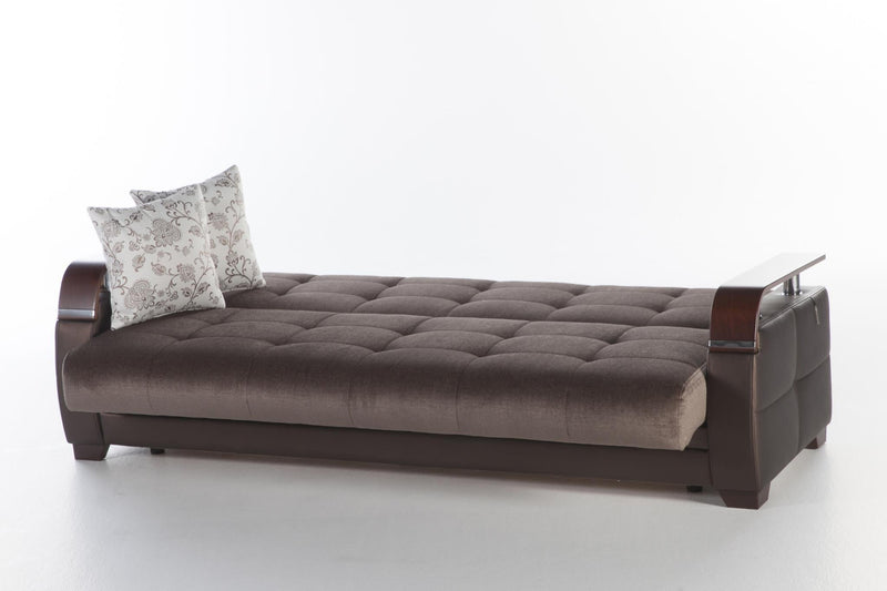 Natural 3 Seat Sleeper (Prestige Brown) 1 Piece - DMV FurnitureSleeper Sofa