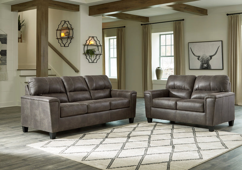 Navi Smoke Living Room Set - DMV FurnitureLiving Room Set
