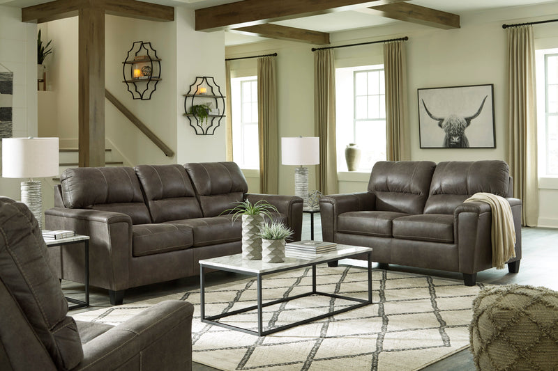 Navi Smoke Living Room Set - DMV FurnitureLiving Room Set