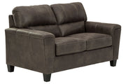 Navi Smoke Loveseat - DMV FurnitureLoveseat