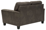 Navi Smoke Loveseat - DMV FurnitureLoveseat