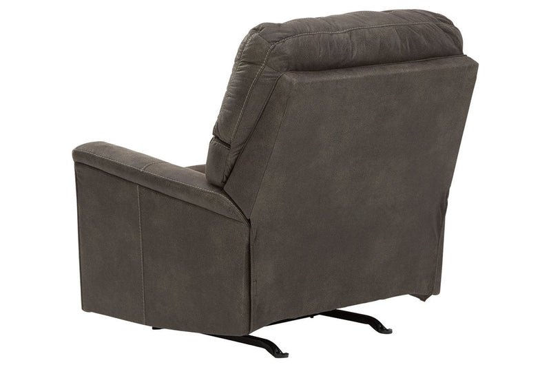 Navi Smoke Recliner - DMV FurnitureRecliner