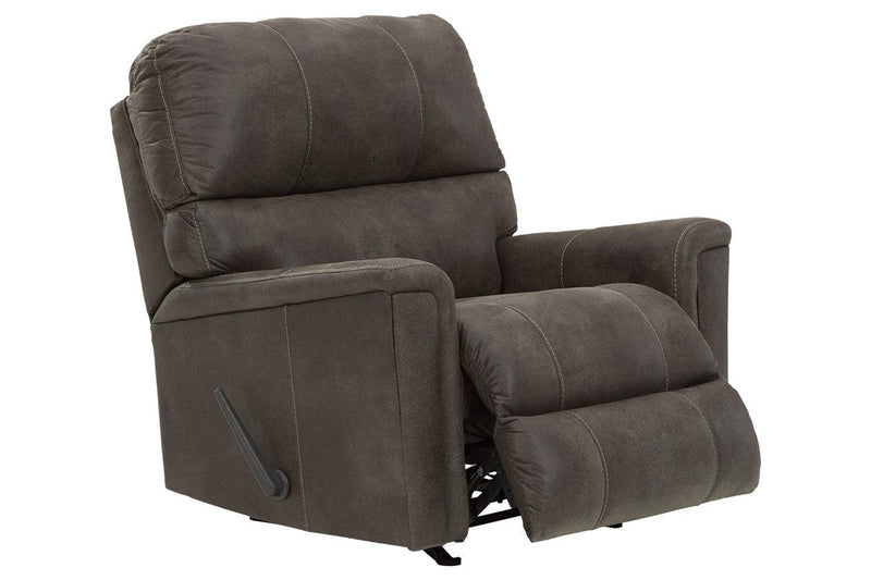 Navi Smoke Recliner - DMV FurnitureRecliner