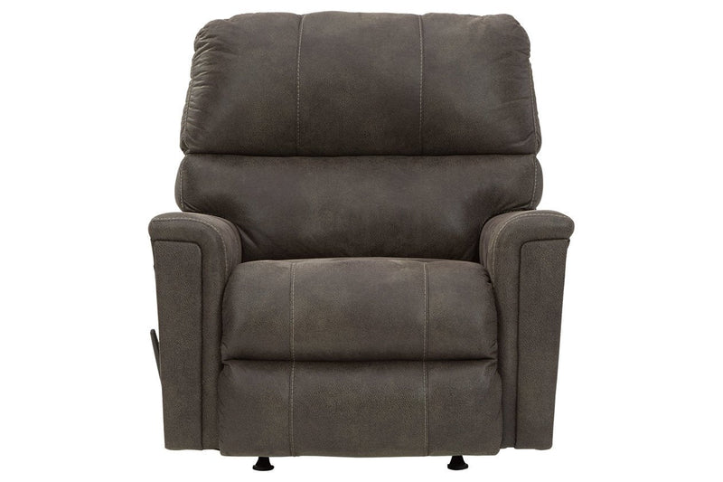 Navi Smoke Recliner - DMV FurnitureRecliner