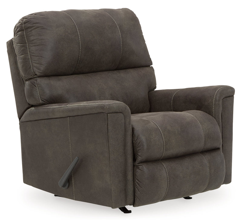 Navi Sofa, Loveseat and Recliner in Smoke - DMV FurnitureLiving Room Set