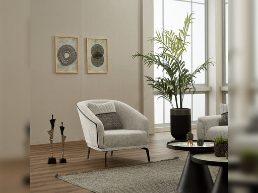 Nebella Chair in Light Grey - 200-SIM-CALVE16-B