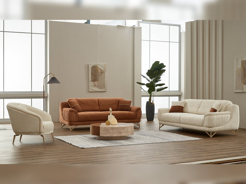 Nebella Convertible Loveseat in Light Grey - 200-SIM-CALVE16-2