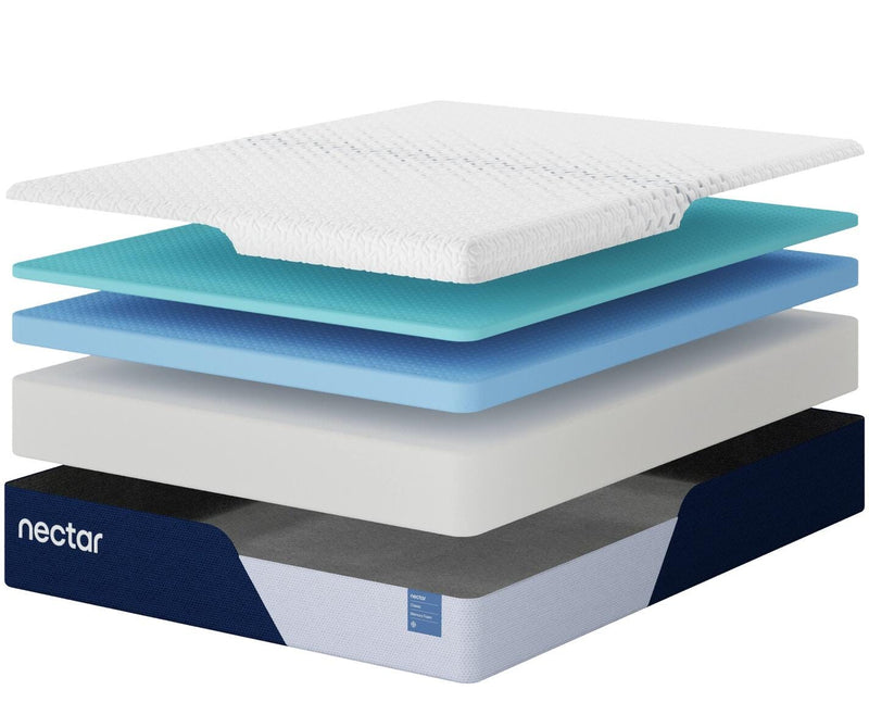 Nectar Classic Memory Foam White King Mattress - M12541