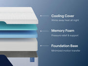 Nectar Classic Memory Foam White King Mattress - M12541