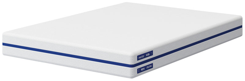 Nectar Foam Kids White Full Mattress - M11721