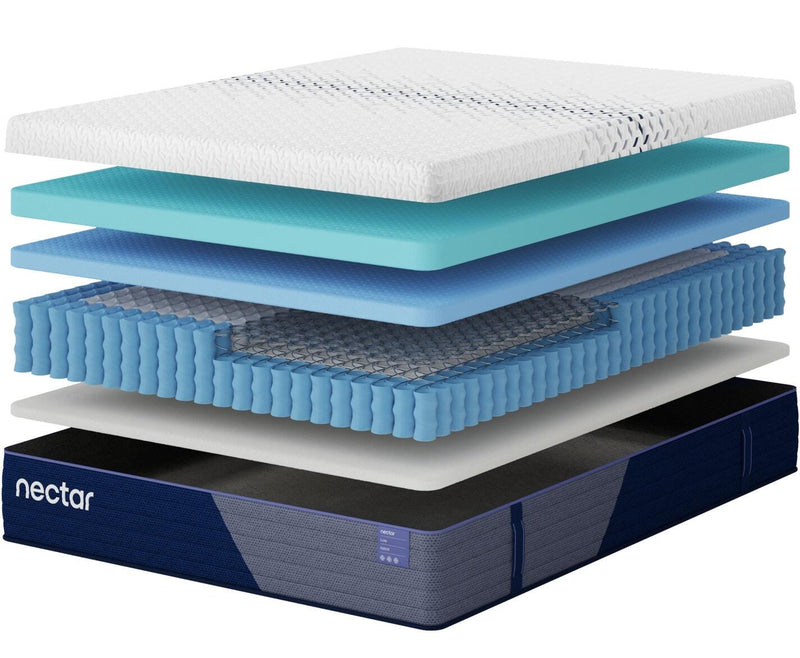 Nectar Luxe Hybrid White Queen Mattress - M14231
