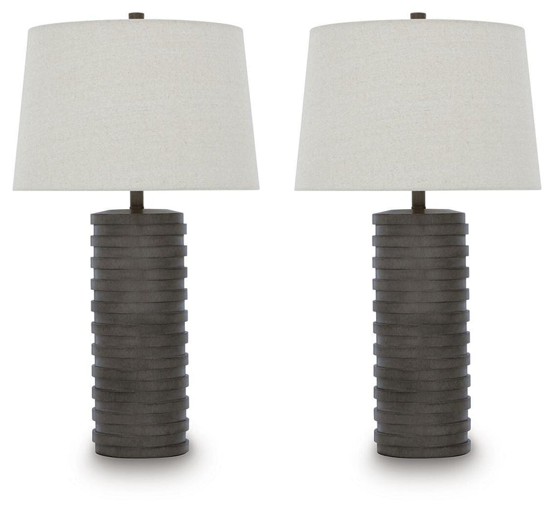 Neilett Antique Brown Table Lamp (Set of 2) - L243704
