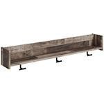Neilsville Multi Gray Wall Mounted Coat Rack with Shelf - DMV FurnitureOther Products