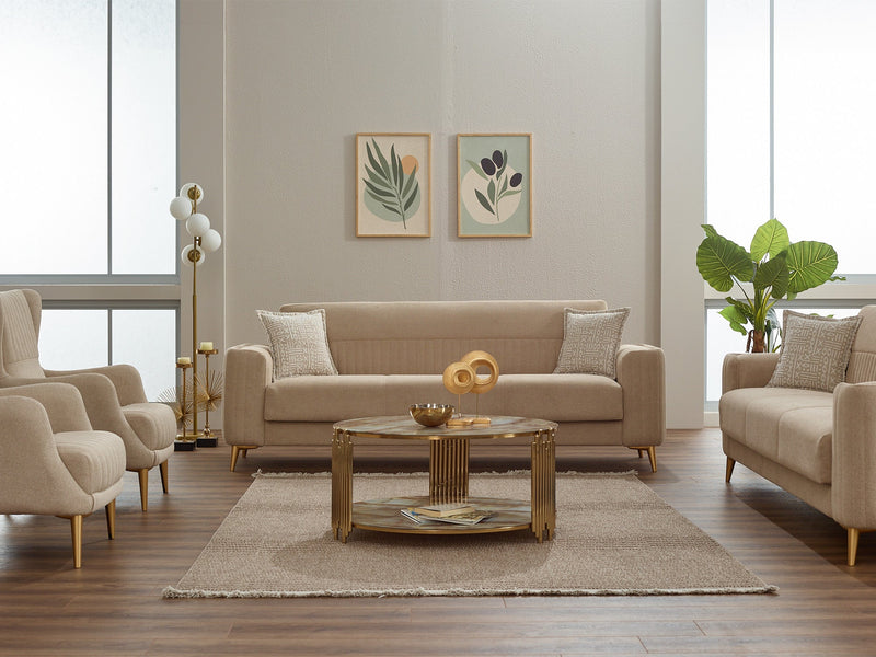 Neo 3-pieces (Sofa & Loveseat & Chair) Livingroom in Dark Grey - 200-SIM-NEO-GIRNE10-321