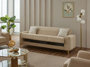 Neo Convertible Loveseat in Beige - 200-SIM-NEO-GIRNE03-2