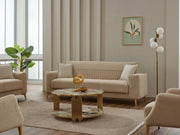 Neo Convertible Loveseat in Dark Grey - 200-SIM-NEO-GIRNE10-2