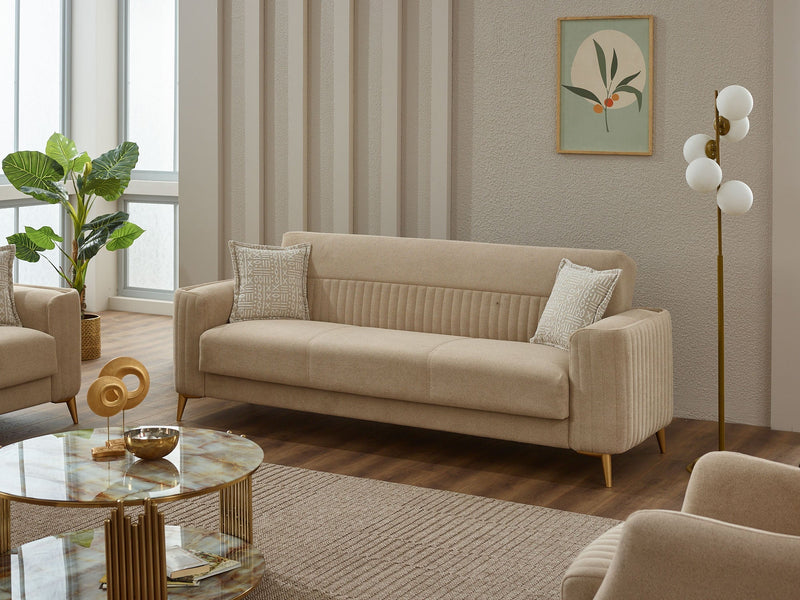 Neo Convertible Sofa in Beige - 200-SIM-NEO-GIRNE03-3